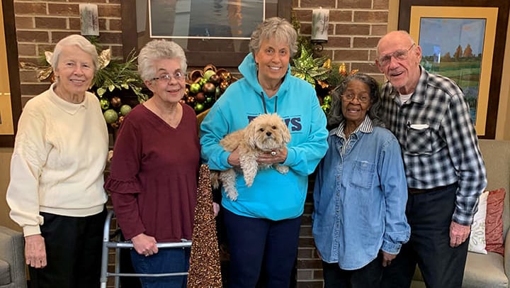 Porter Place Memory Care Residents Raise Money for P.A.W.S Animal Shelter