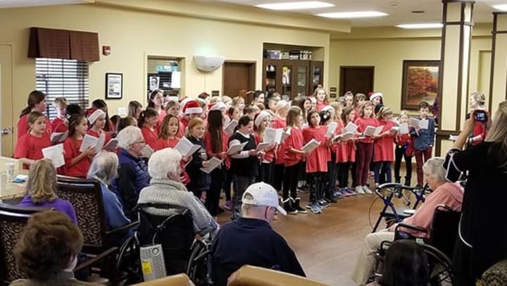 Celebrating the Holidays...Anthem Memory Care Style!