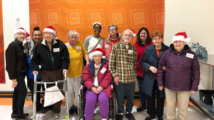 Harvester Place Memory Care Residents Give Back to Those in Need