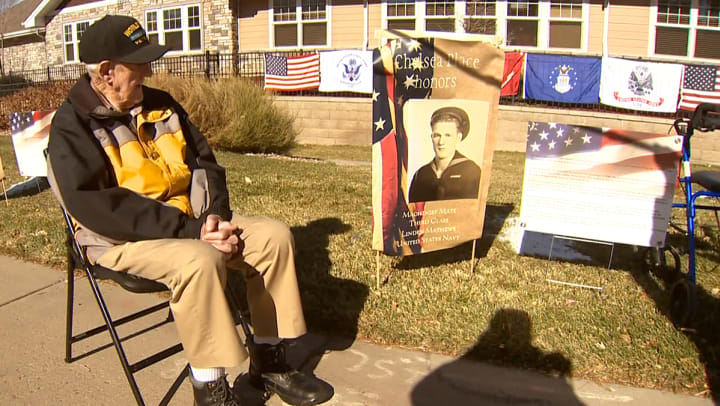 Chelsea Place Memory Care Honors Resident and WWII Veteran