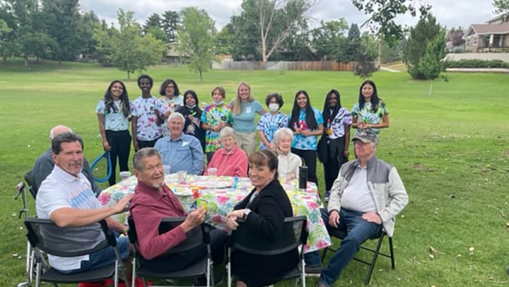 Highline Place Residents and Staff Host a Special Picnic