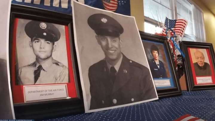 Morningside Place Honors Its Veterans