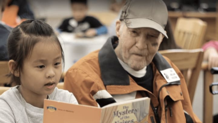 The “Grandfriend Project” Brings Residents and First Graders Together