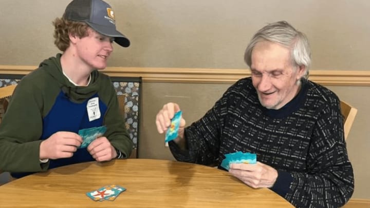 Young People Have a Special Way of Connecting to Individuals with Dementia, Especially in Our Communities!