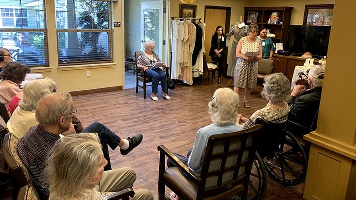 Vintage Wedding Dresses Spark Memories for Amber Grove Residents