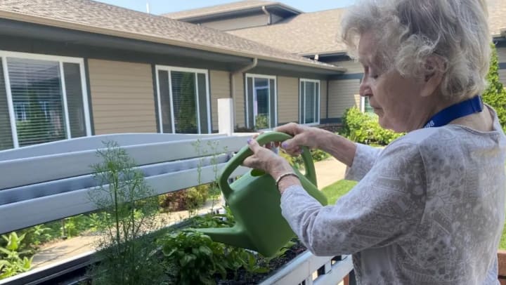 Porter Place’s Sensory Garden Sparks Memories and Much More!