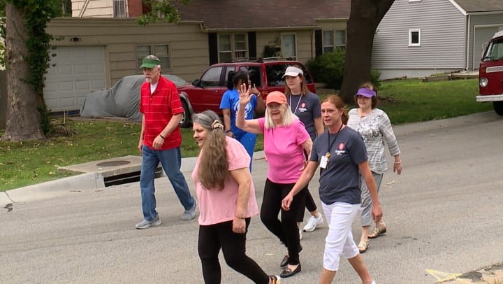The Morningside Walking Club Hits the Streets