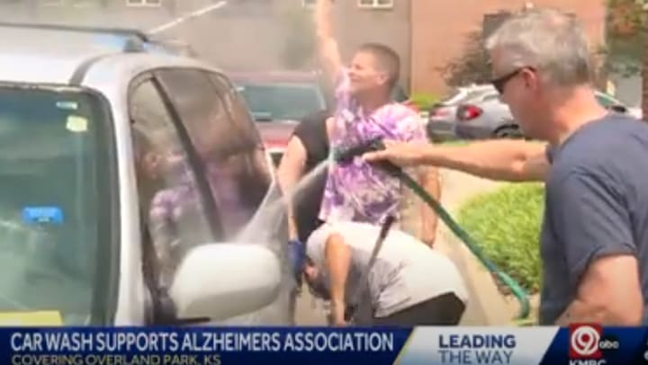 Morningside Holds a Car Wash Fundraiser