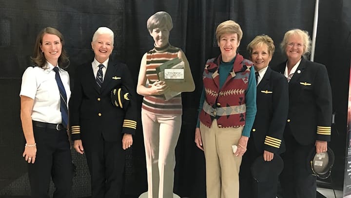 Meet America’s First Female Commercial Flight Captain and Highline Place Memory Care Resident