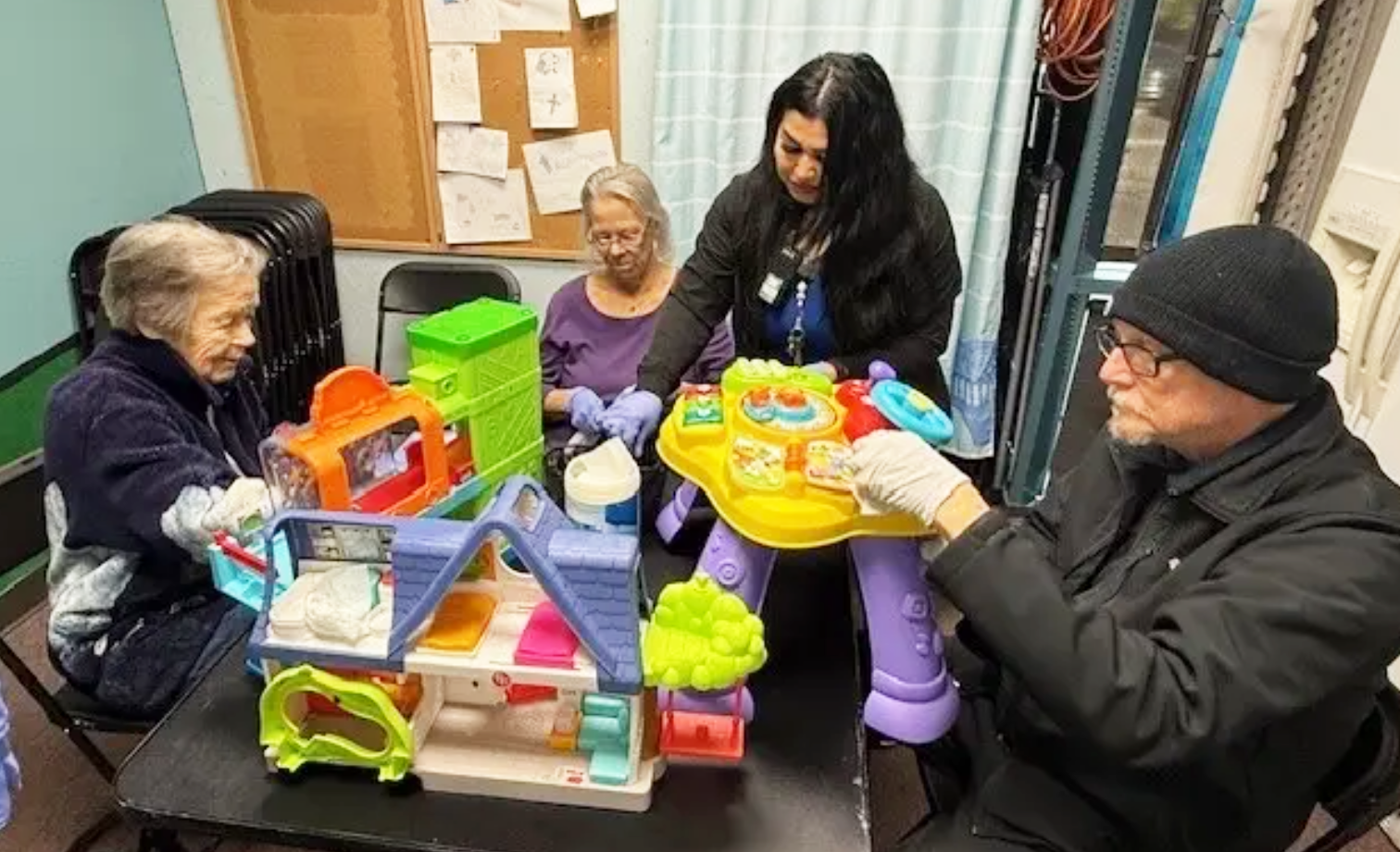 Cornerstone Christian Baptist Church Gets Help with Spring Cleaning from Vineyard Place Residents