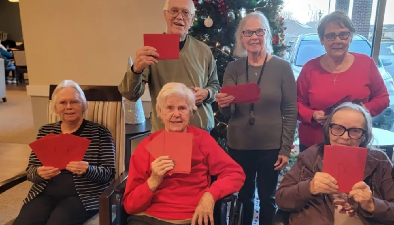 Cascade Creek Residents Send "Angel Cards" to Those in Need of Some Holiday Cheer