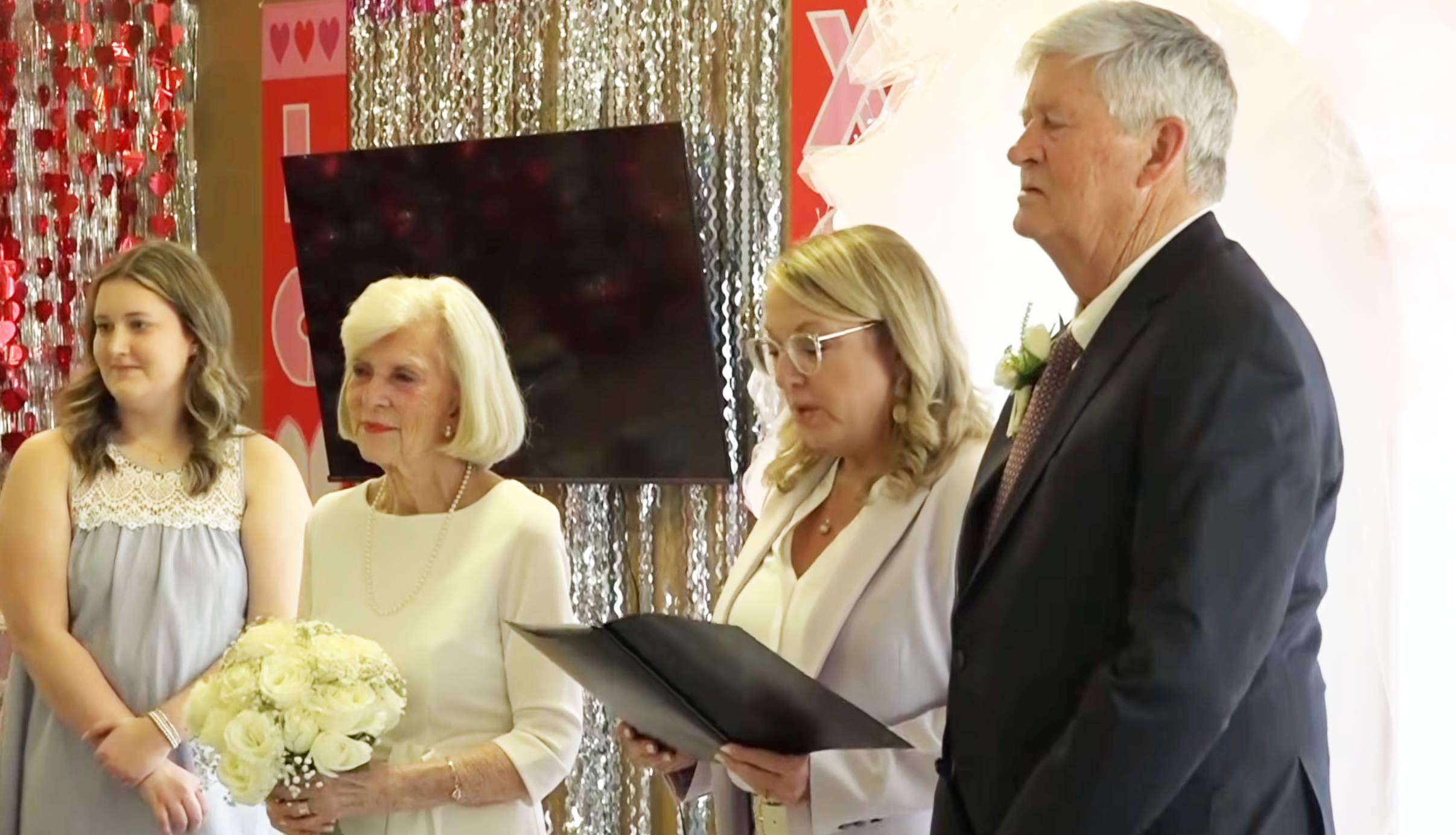 A Second “I Do”: Bruce and Kay Williams Renew Vows at Clear Creek Memory Care