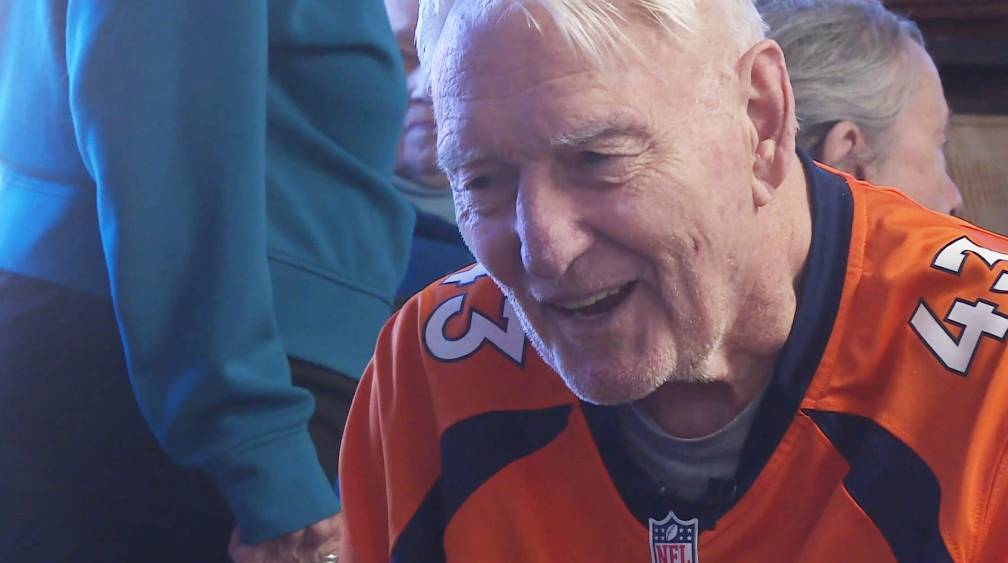 Greenridge Place Residents Cheer on Their Favorite Team at Broncos Watch Party