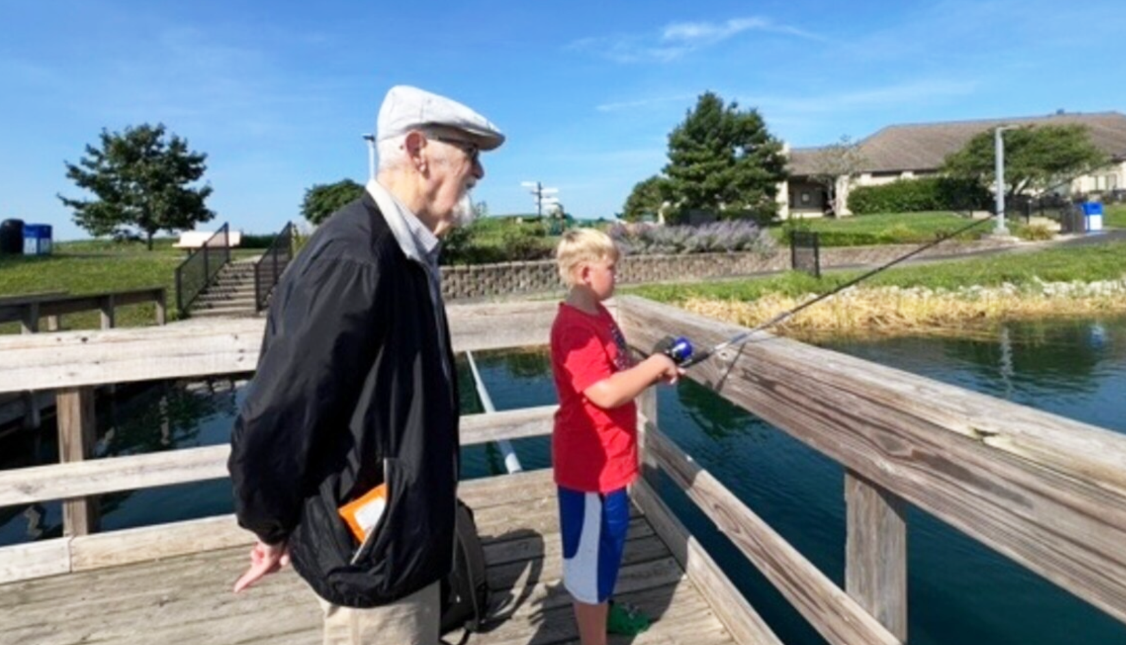 Fishing Trip Bridges Generations at Liberty Place