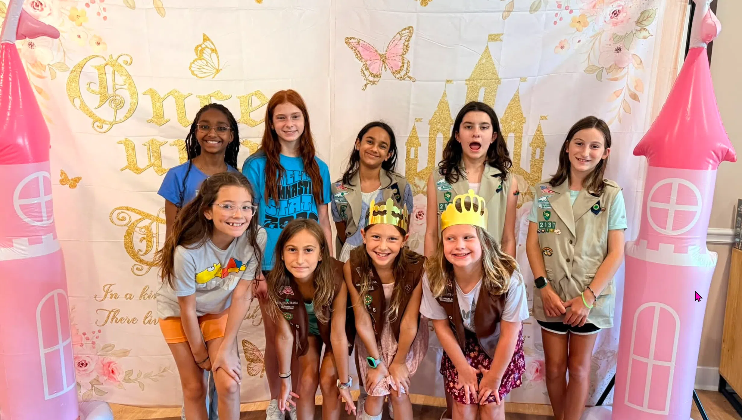 Local Girl Scouts Throw a Special Tea Party for Morningside Place Residents