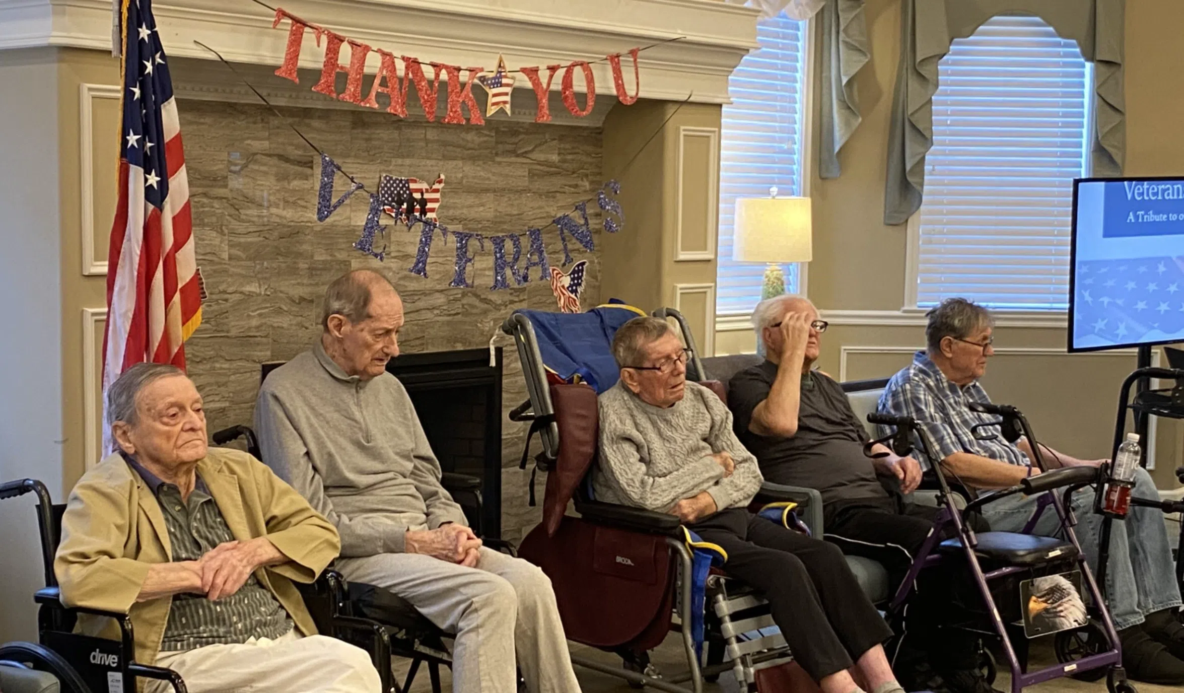 Franklin Place Honors Eight Veterans in Special Ceremony