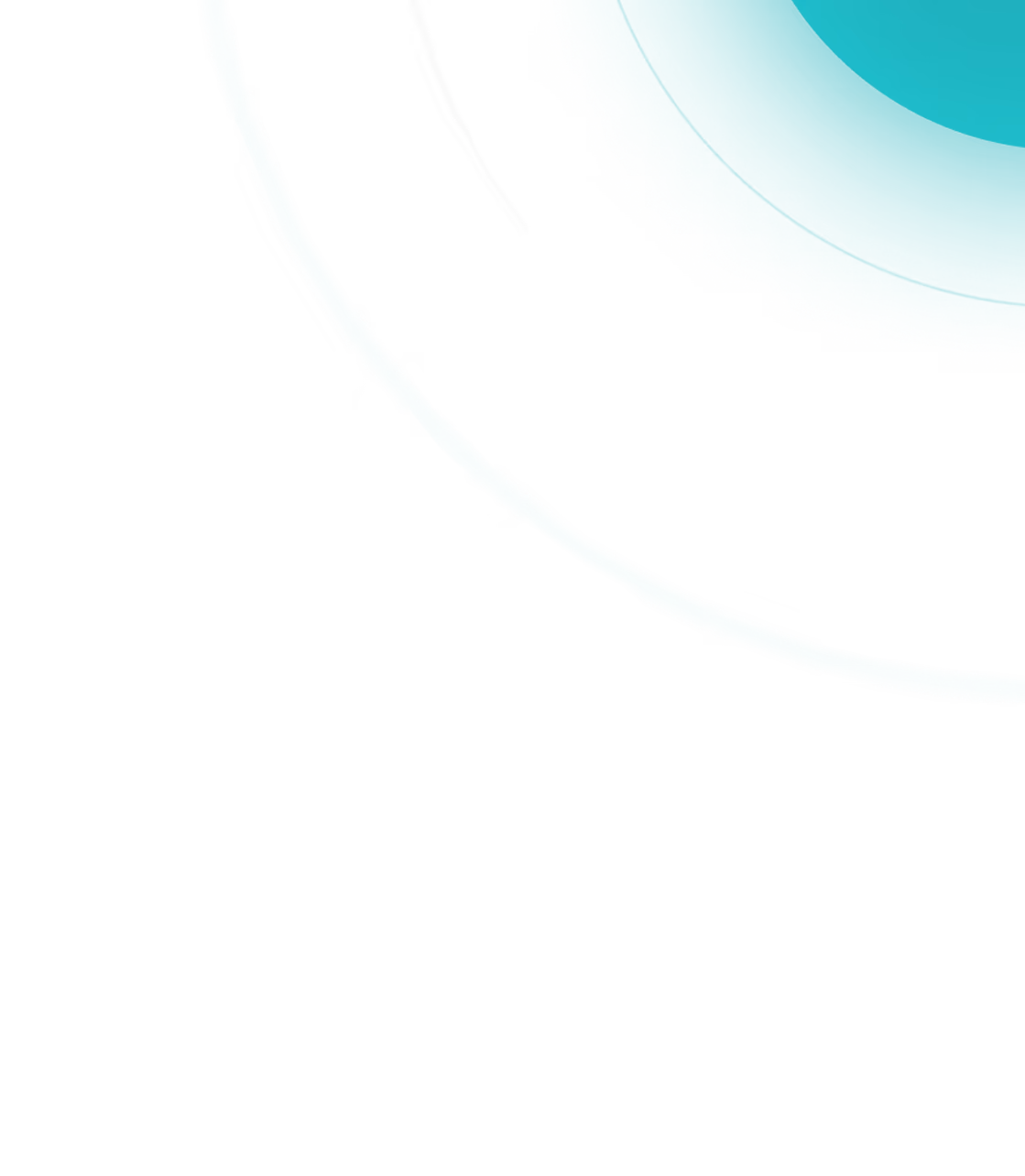 Close-up of a blue circular gradient with rough edges on a black background.