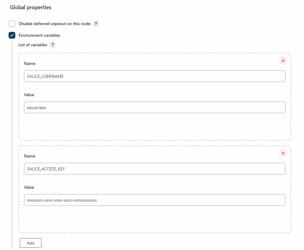 Jenkins Environment Variables