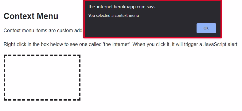 Selenium Click Event Test Example