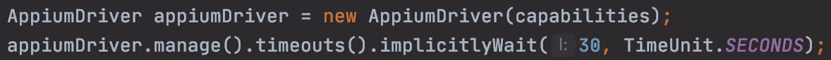 implicit wait