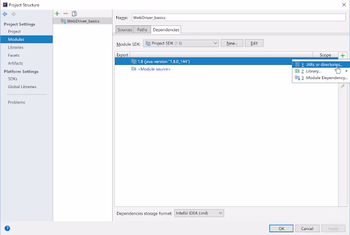 intellij-project-structure