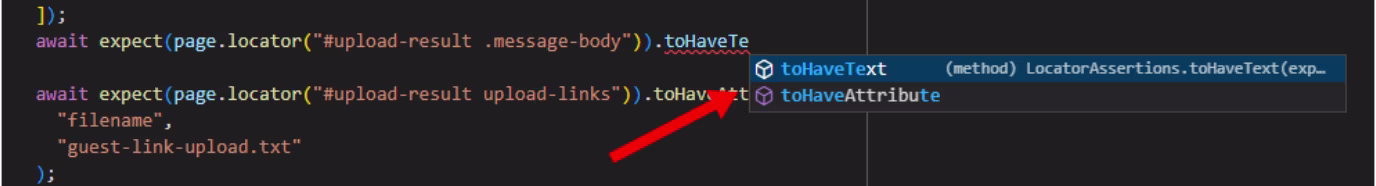 playwright vs code
