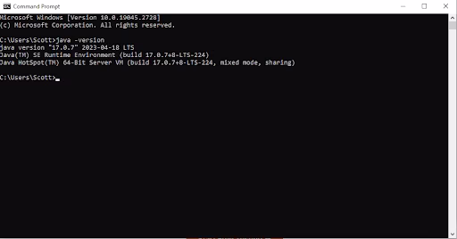 Command prompt