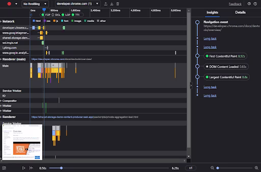 Performance Insights in Chrome DevTools