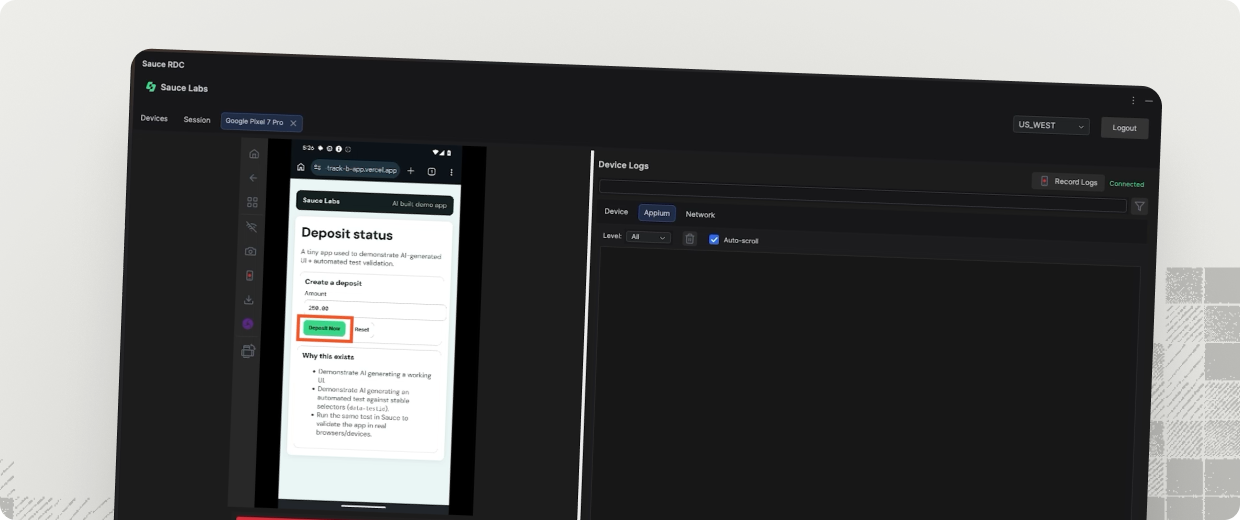 Test authoring that used to take days now takes minutes — without leaving your IDE. 