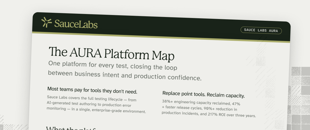 Sauce Labs Platform Data Sheet