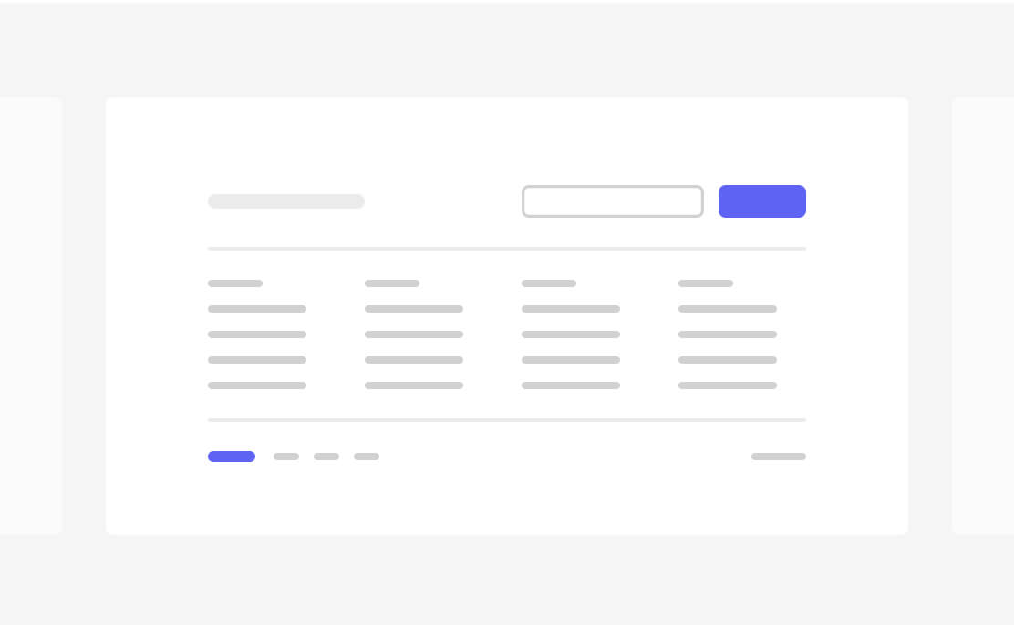 Footer sections