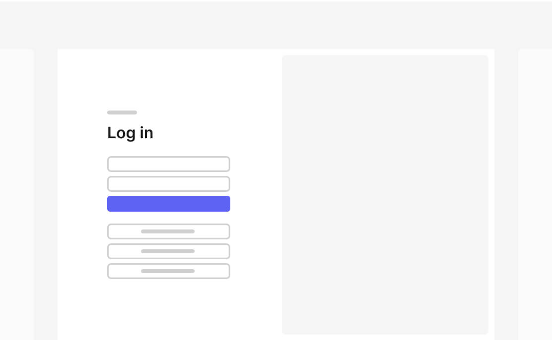 Log in & Sign up