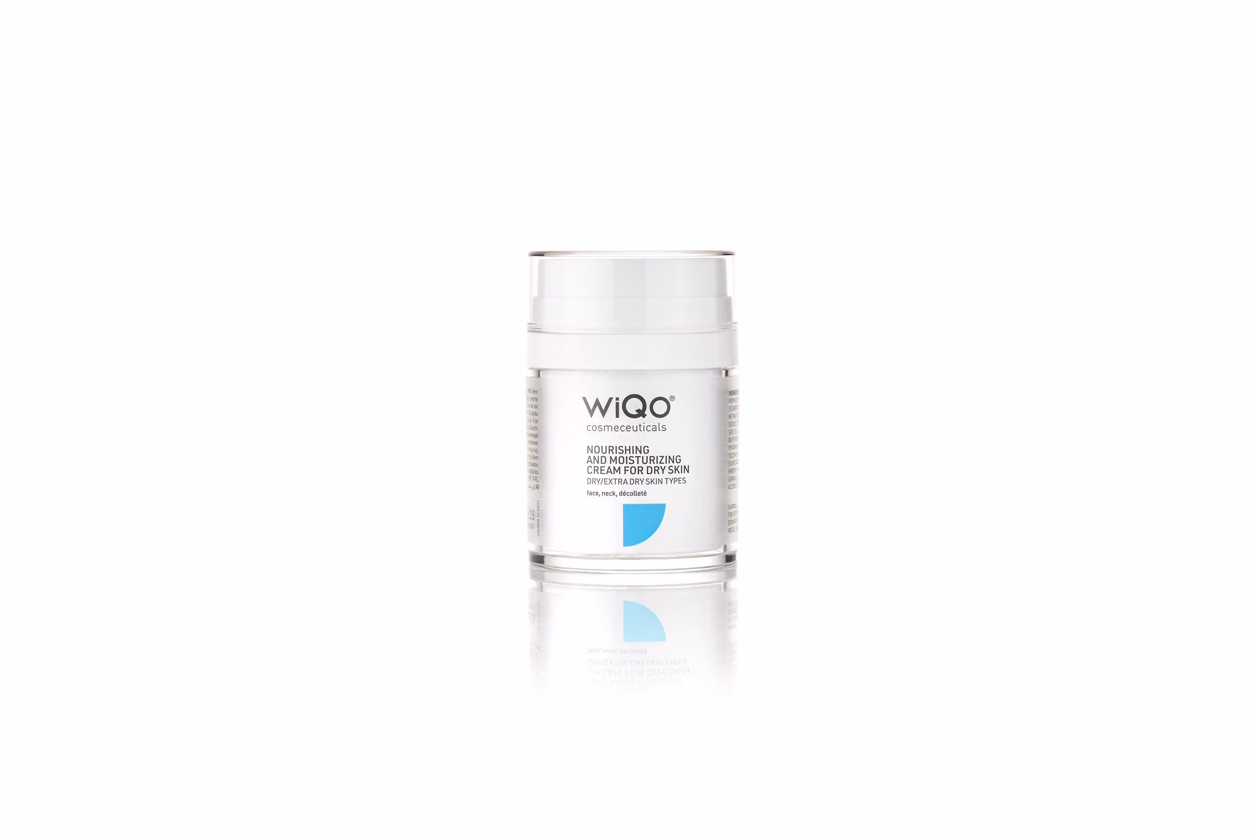 WiQo Nourishing and Moisturizing Cream for Dry Skin, 100 ml, 50 ml