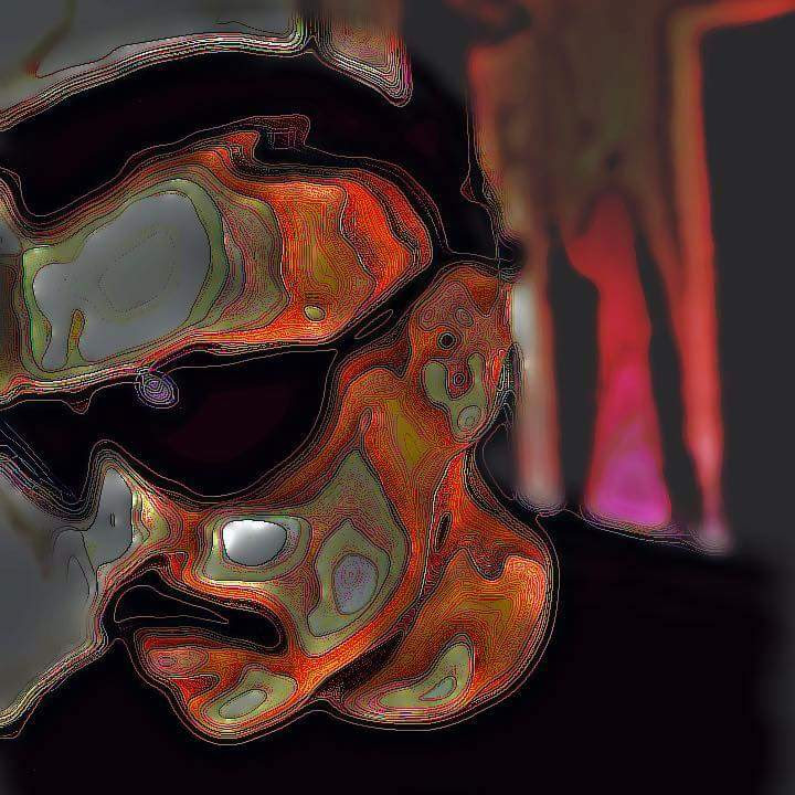Digital self-portrait by El Pipirisnais