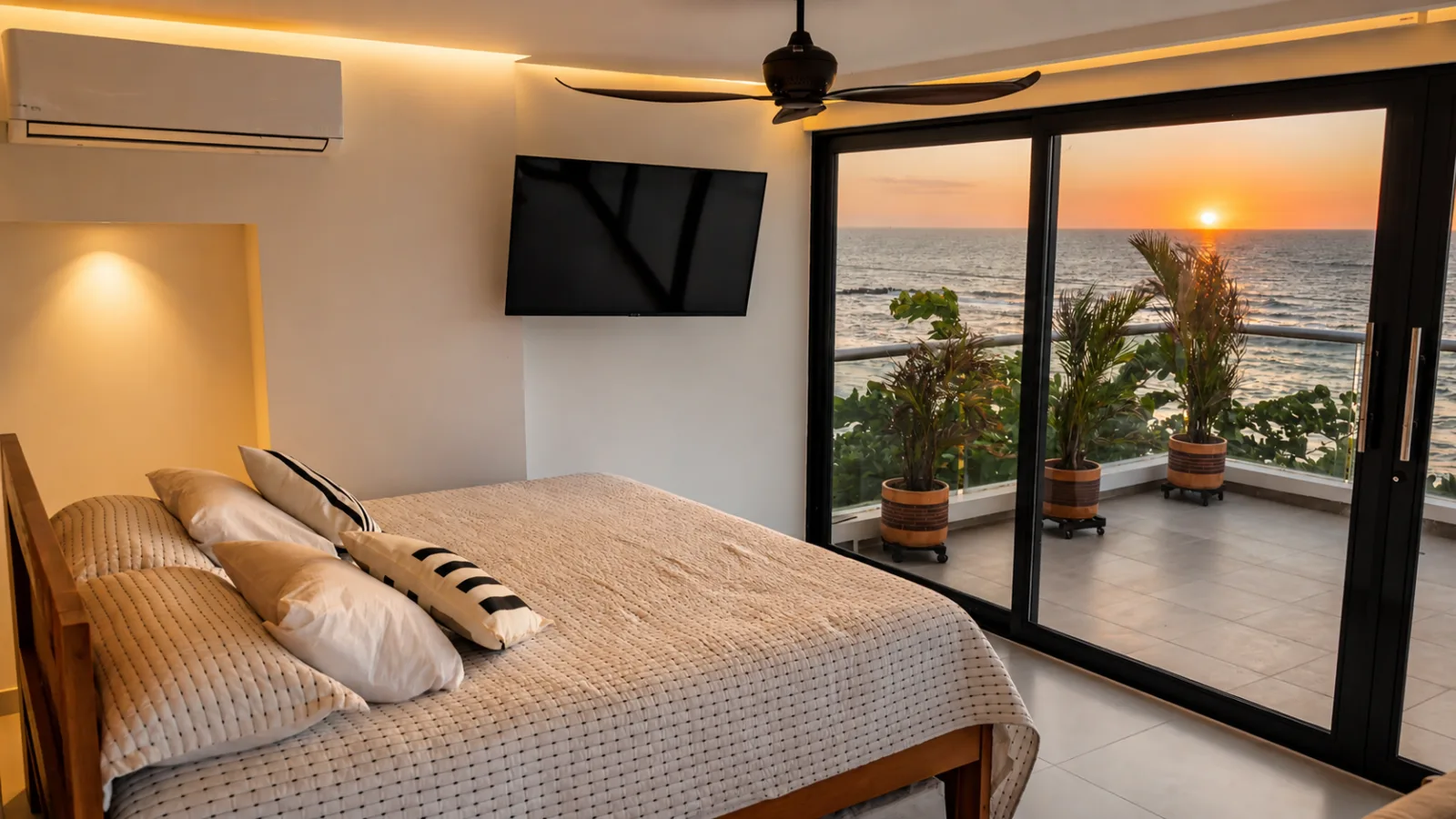 Suite Presidencial Frente al Mar — Hotel Camino Palmero Coveñas