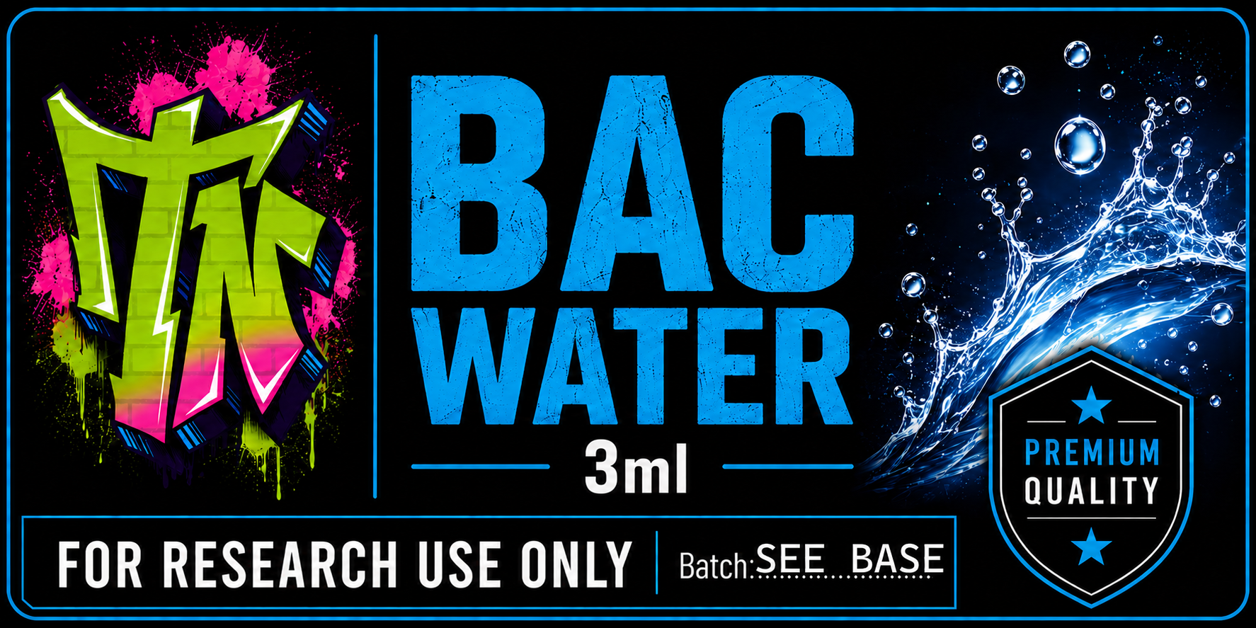 BAC Water 3ml