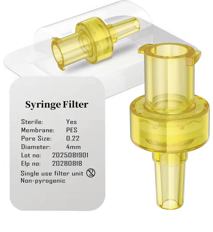 4mm 0.22um PES Filter