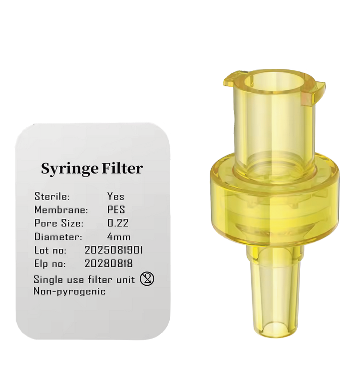 4mm 0.22um PES Filter
