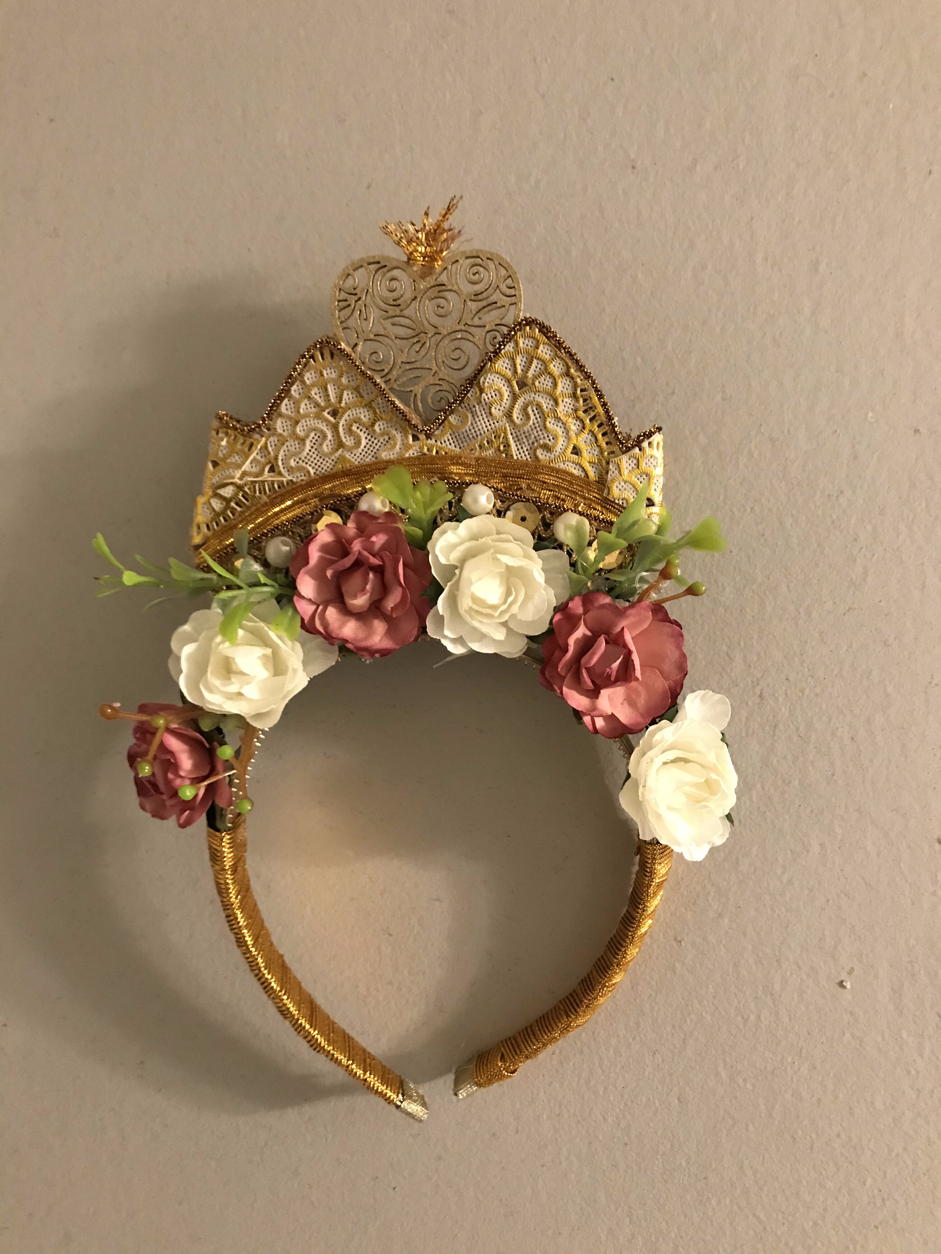 Mauve Rose Gold Crown