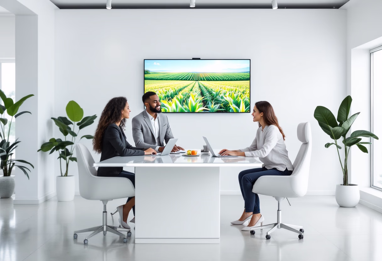 image of customer support center (for a agricultural services)