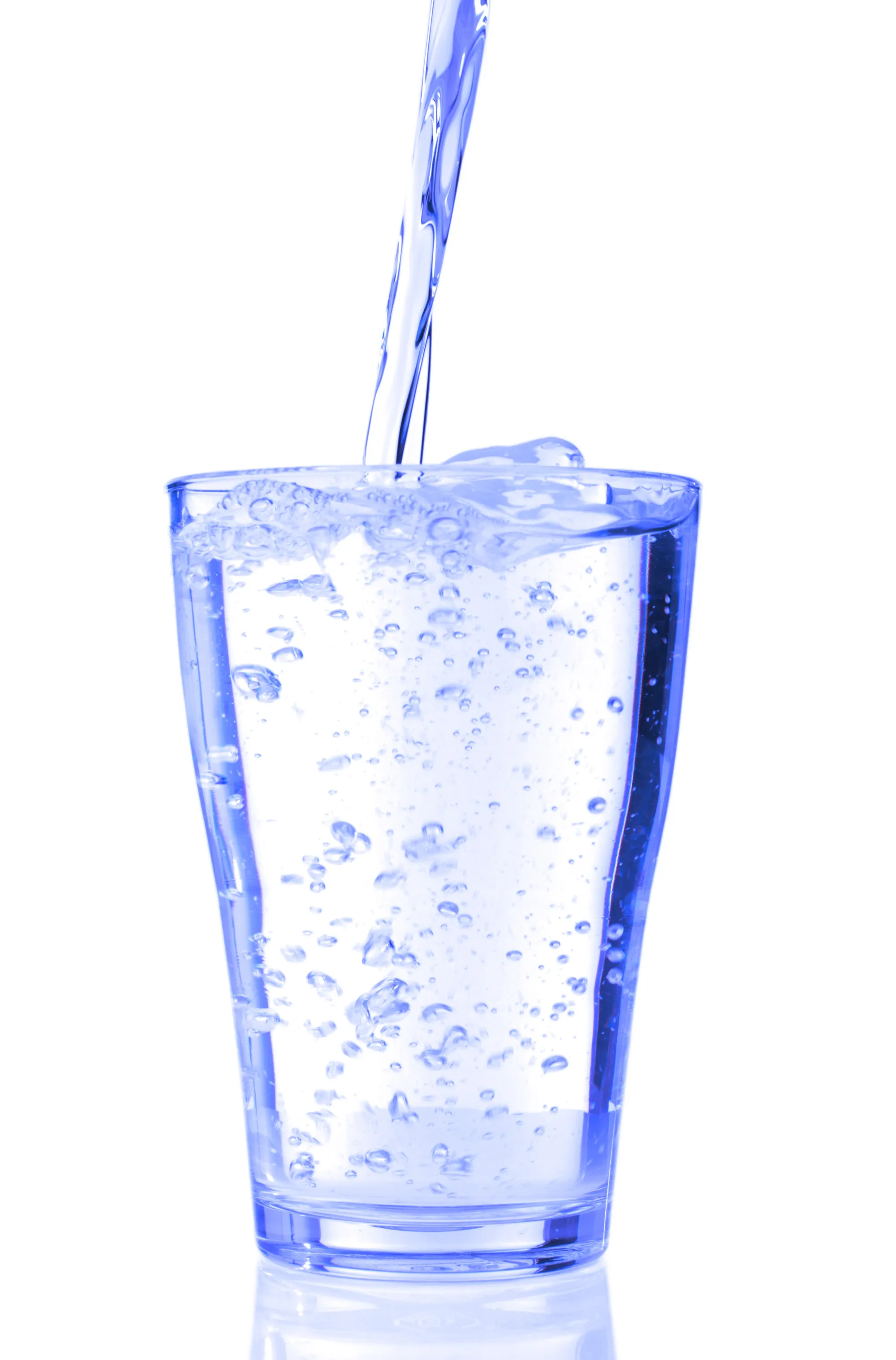 Pouring a fresh glass of clean water