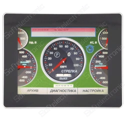 Servis i popravka Eleprom ETC 2.084 Touch upravljačkog panela za tramvaje sa kvarovima kontrolne jedinice, touchscreen sistema i transportne elektronike