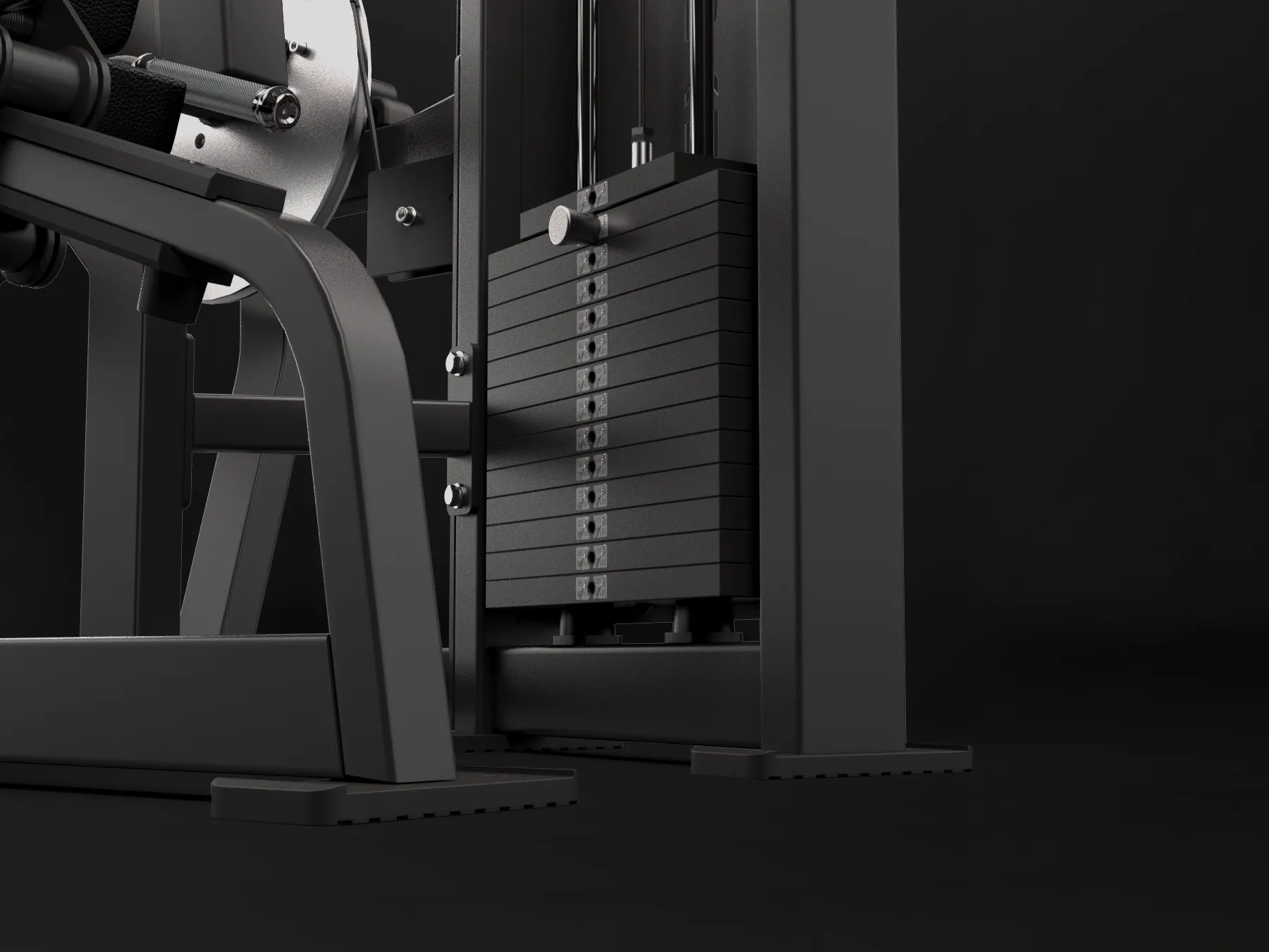 Skelcore pin-loaded selectorized machine
