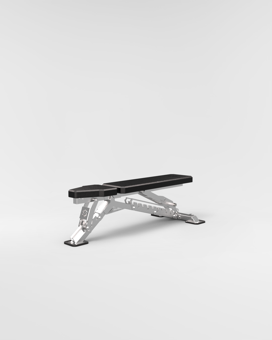 Skelcore Heavy Duty Stainless Steel Adjustable Bench