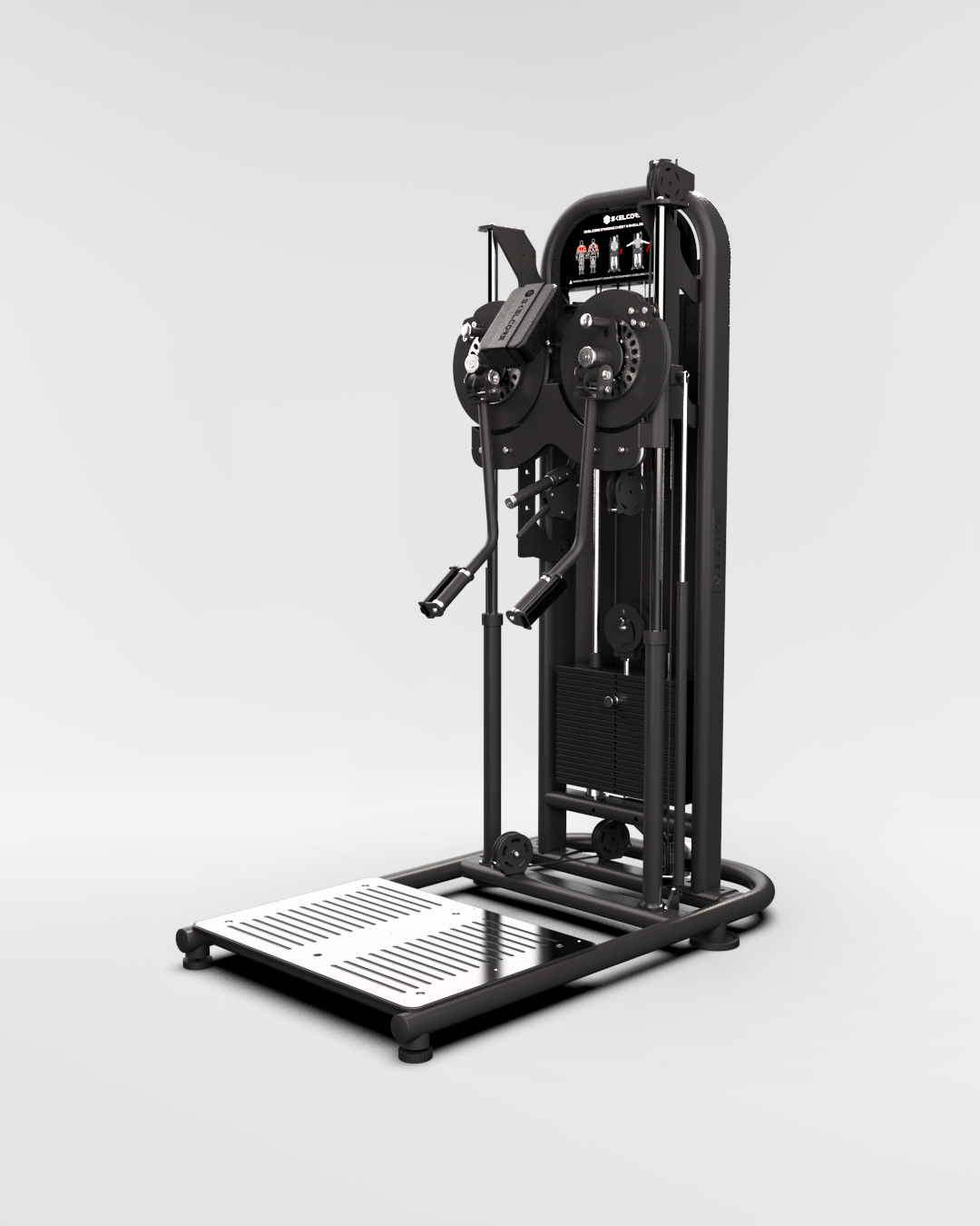 Skelcore Pro Standing Lateral Raise Pin Load Machine (SK-PSPL-031)