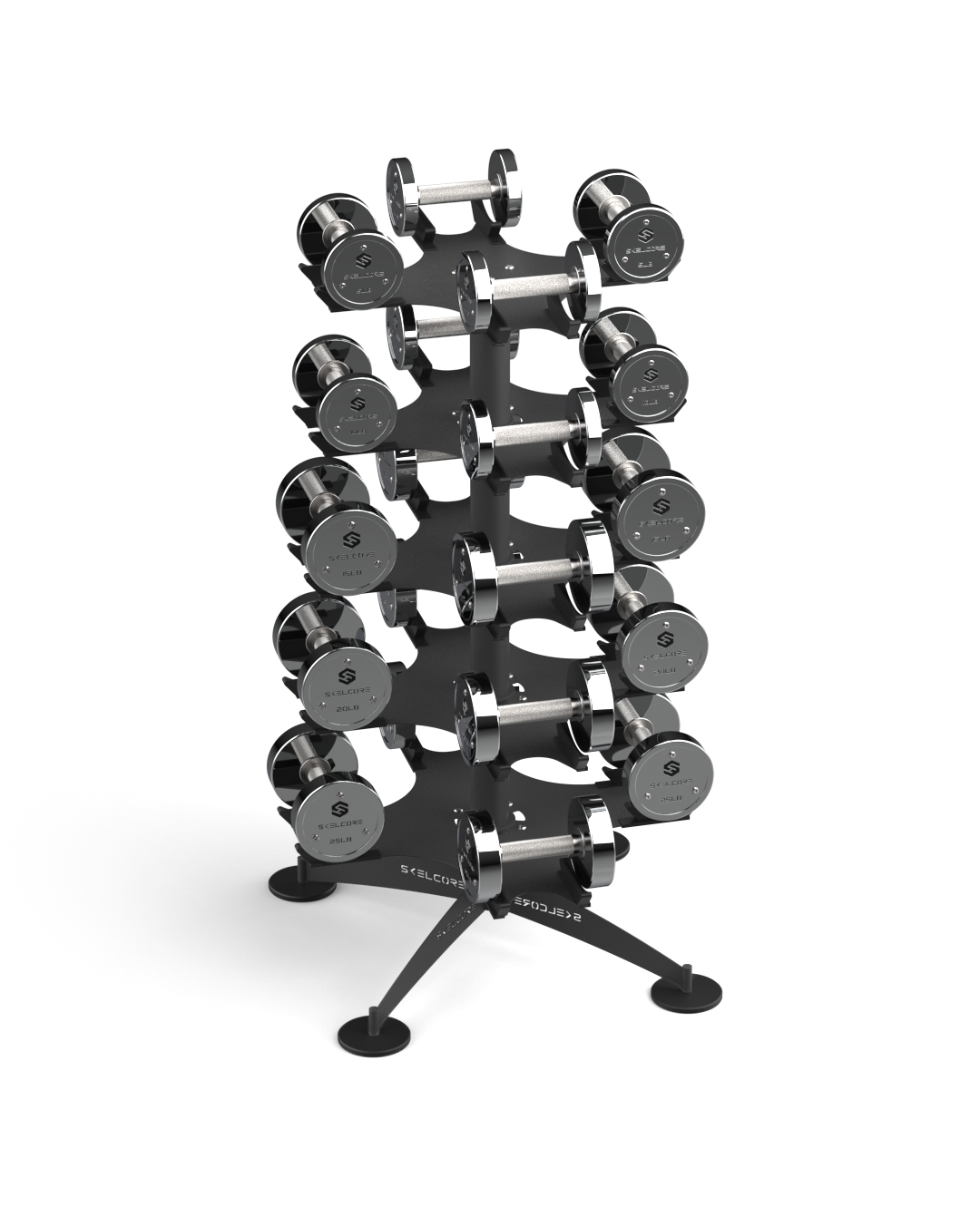 Skelcore Rotating Dumbbell Storage Rack (SK-ROTATE-DB-RACK)