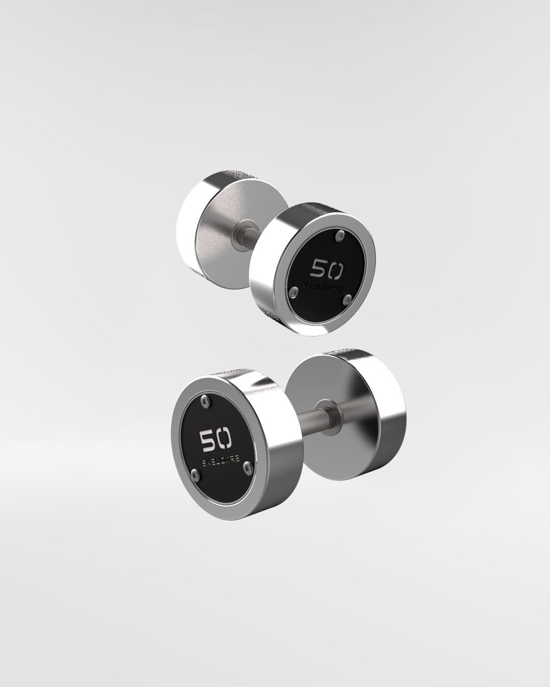 Skelcore Self Level Chrome Dumbbell