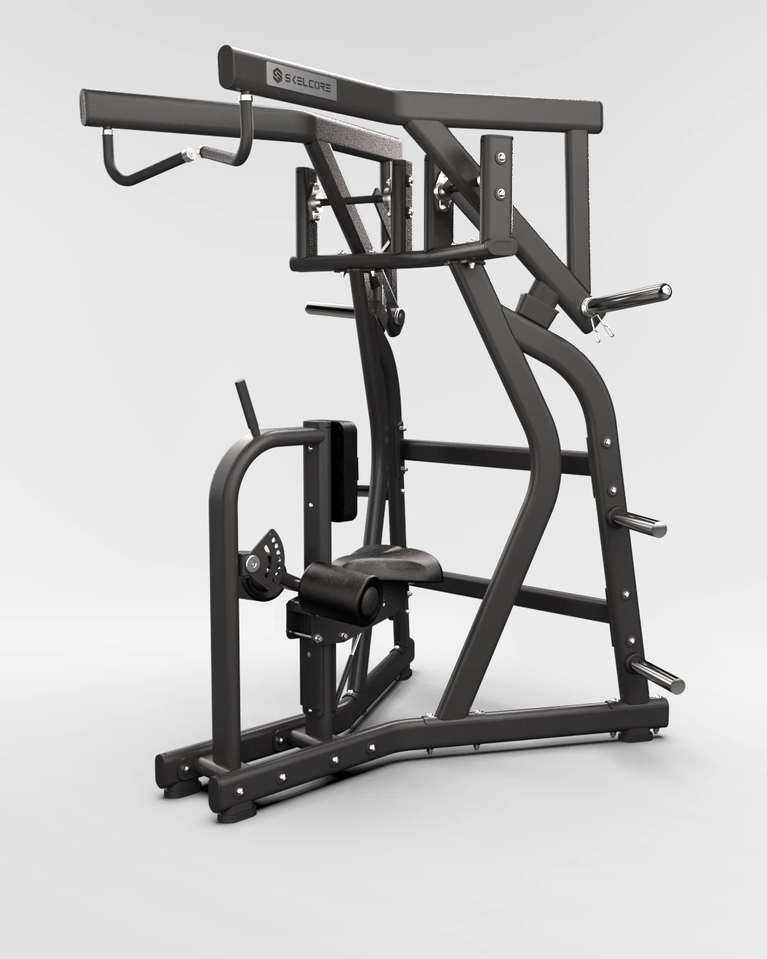 Iso-lateral High Row Pulldown — view 1