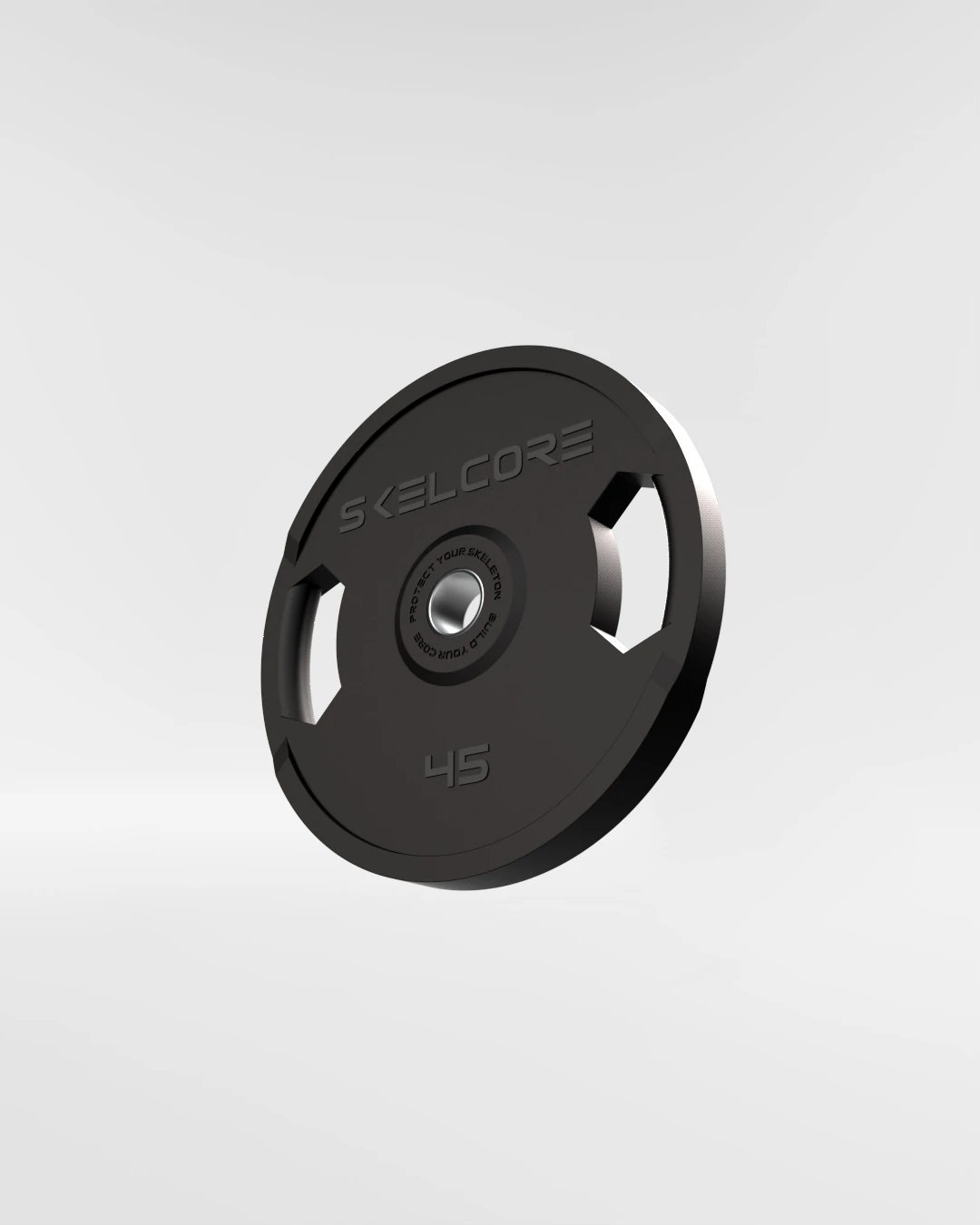 Rubber Olympic Plate — 45 lb
