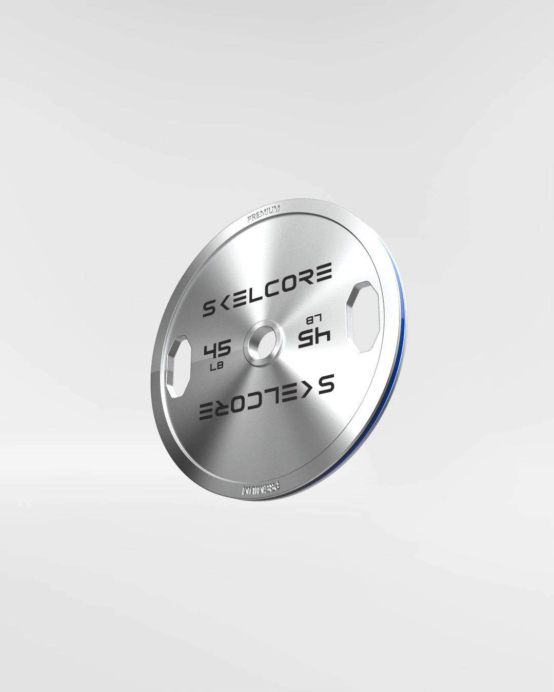 Chrome Weight Plate — 45 lb